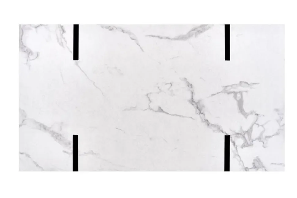 Soffbord 'Blanca' - Vit marmor