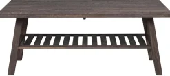 Soffbord 'Brooklyn' 130x75cm - Mörk brun