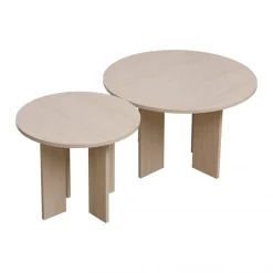 Soffbord 'Créme' Runt 55 cm - Natur