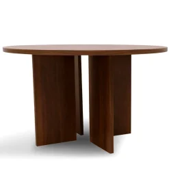 Soffbord 'Créme' Runt 75cm - Valnöt