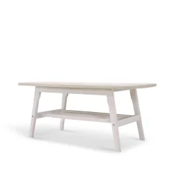 Soffbord 'Créme' - Vitpigmenterad