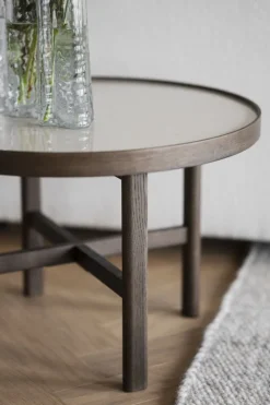 Soffbord 'Marsden' Runt 60cm - Brun