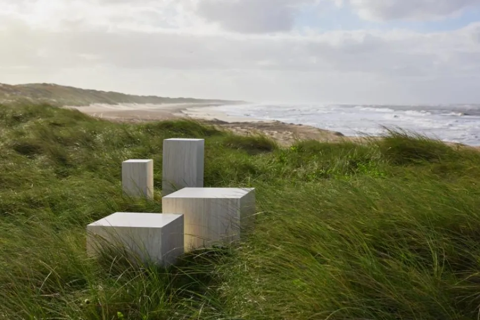 Soffbord 'Matera' - Beige