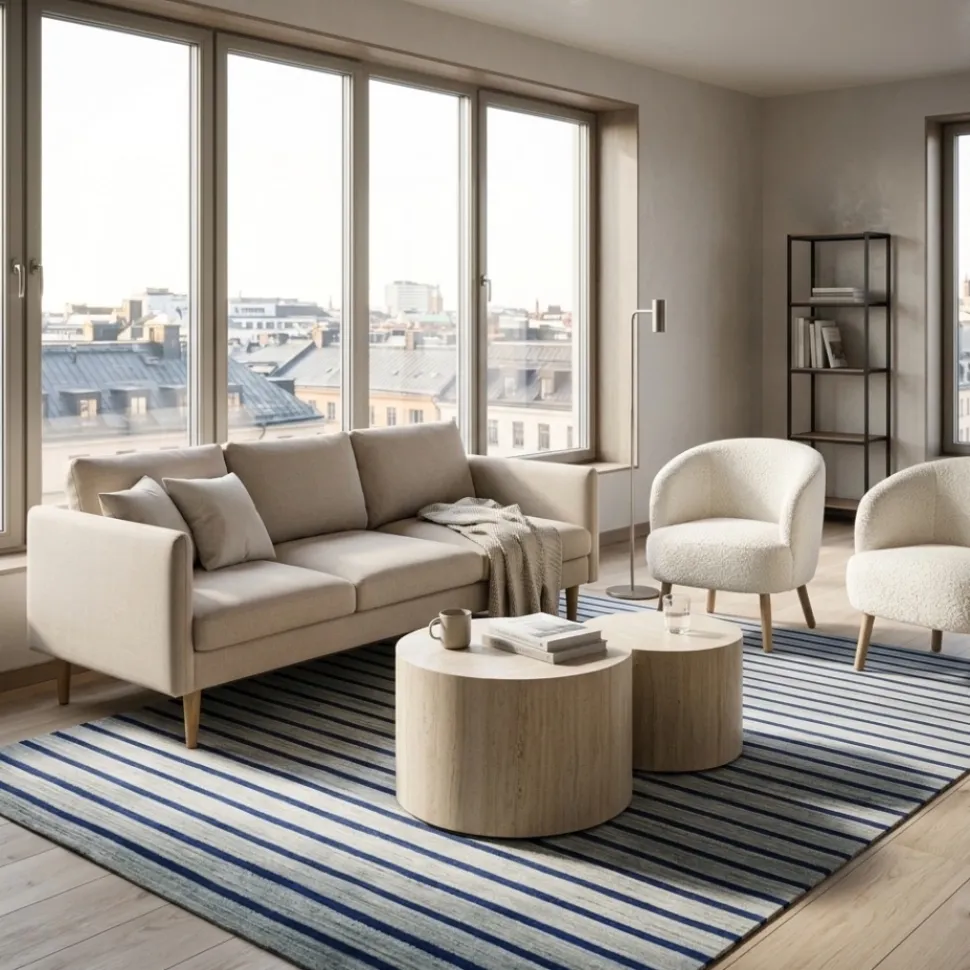 Soffbord 'Ponza' 2 delar - Beige