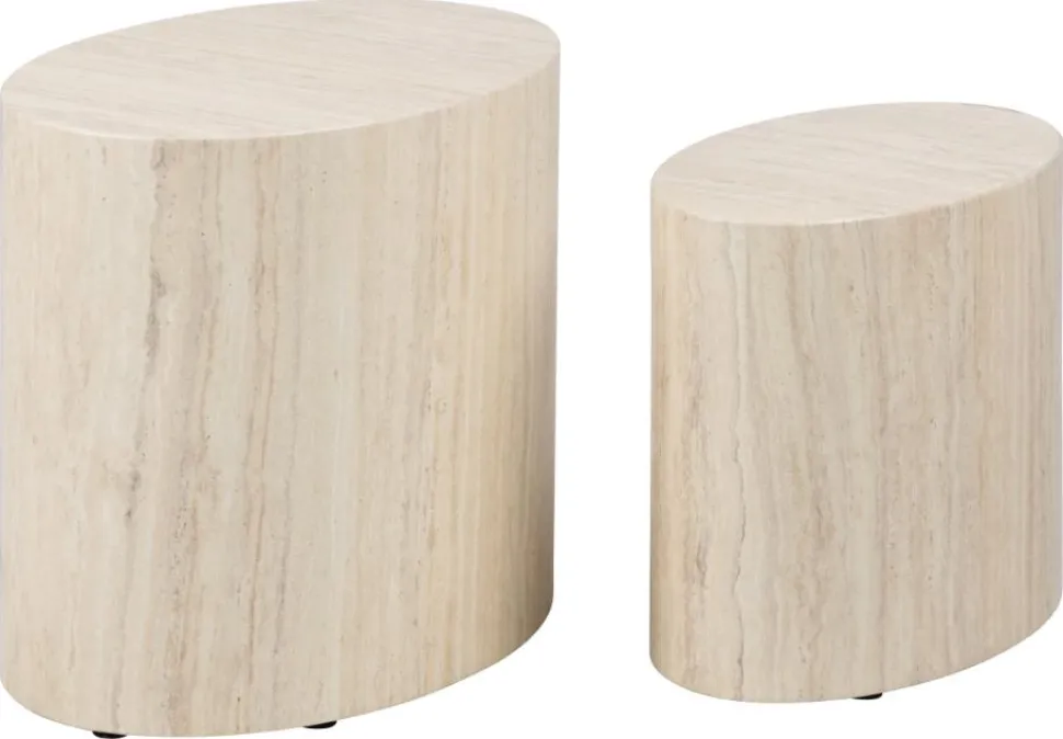 Soffbord 'Ponza' 2 delar - Beige