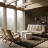 Soffbord 'Ponza' 2 delar - Vit