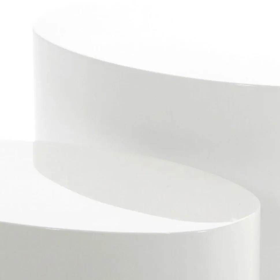 Soffbord 'Ponza' 2 delar - Vit
