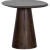 Soffbord 'Posture' Runt 60cm - Valnöt