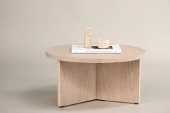 Soffbord 'Smögen' Runt 85cm - Natur
