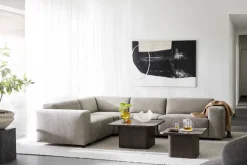 Soffbord 'Sullivan' 80x80cm - Brun