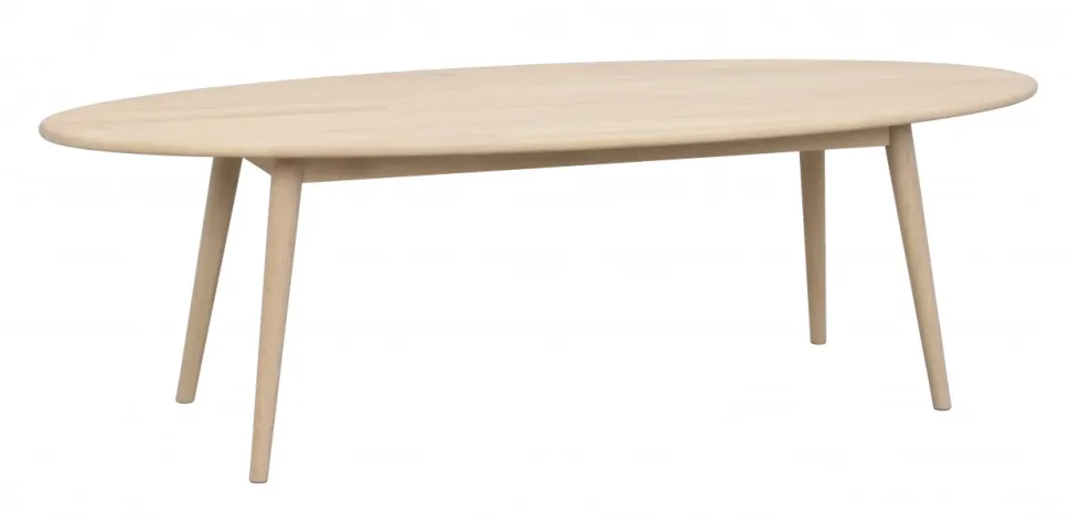 Soffbord 'Tompkins' 150x60cm - Vitpigmenterad ek