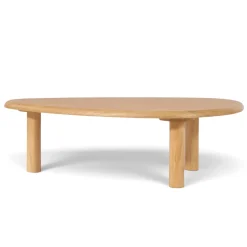 Soffbord 'Uovo' 116.5x73cm - Natur