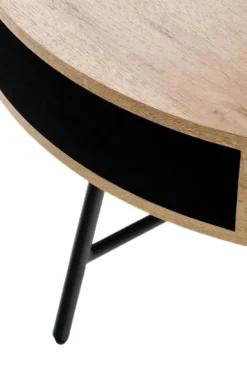 Soffbord 'Vansbro' - Ek/Svart