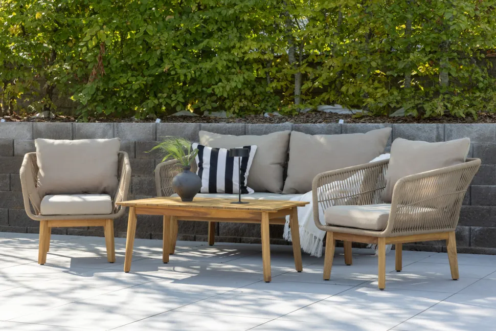 Soffgrupp 'Chania' - Beige/natur