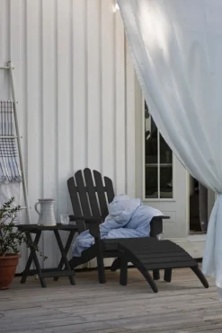 Solstol 'Lounge' - Svart