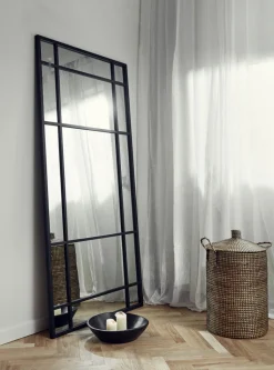 Spegel 'Spirit' 102x204cm - Svart