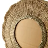 Spegel 'Stina' rund 70cm - Natur