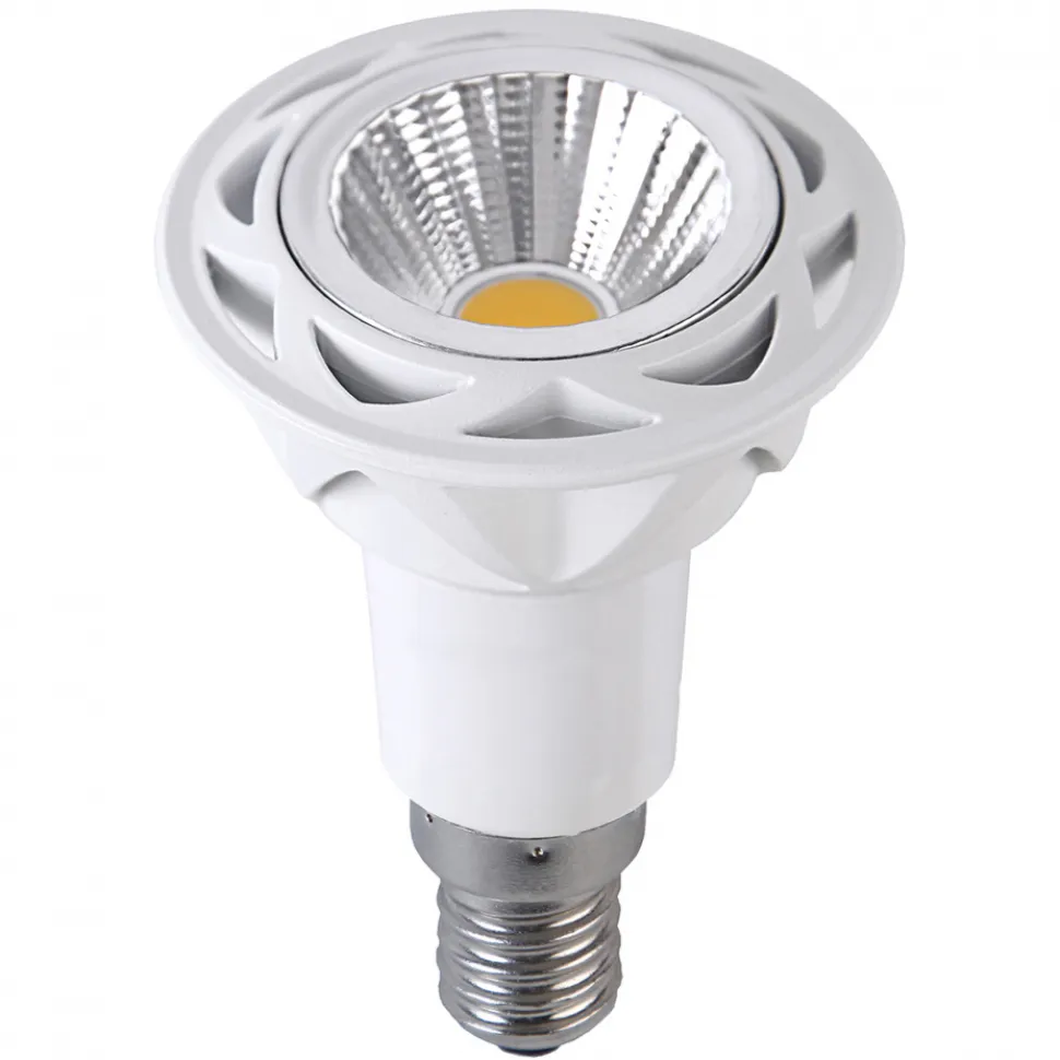 Spotlampa 'E14 LED 50 mm' - Klar/Vit