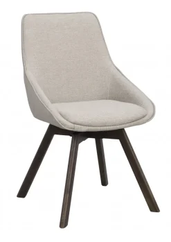 Stol 'Alison' - Beige/brun