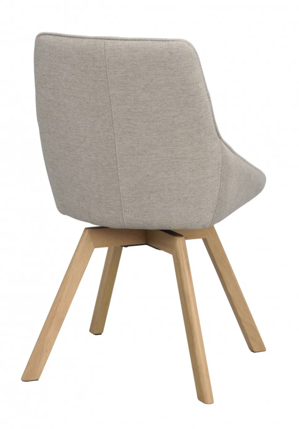 Stol 'Alison' - Beige/ek