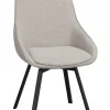Stol 'Alison' - Beige/svart