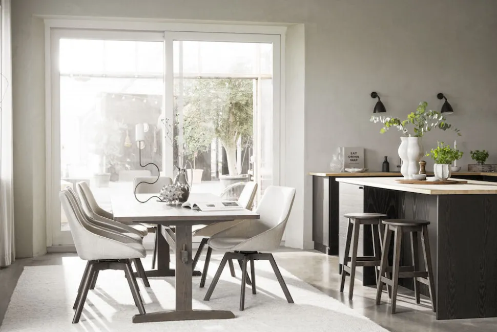 Stol 'Alison' - Brun/Beige