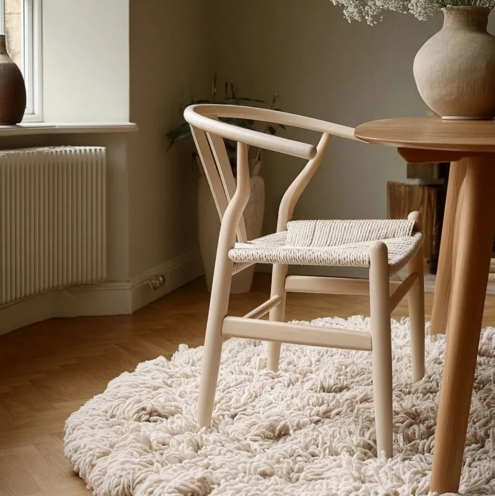 Stol 'Alta' - Beige/Vit pigmenterad
