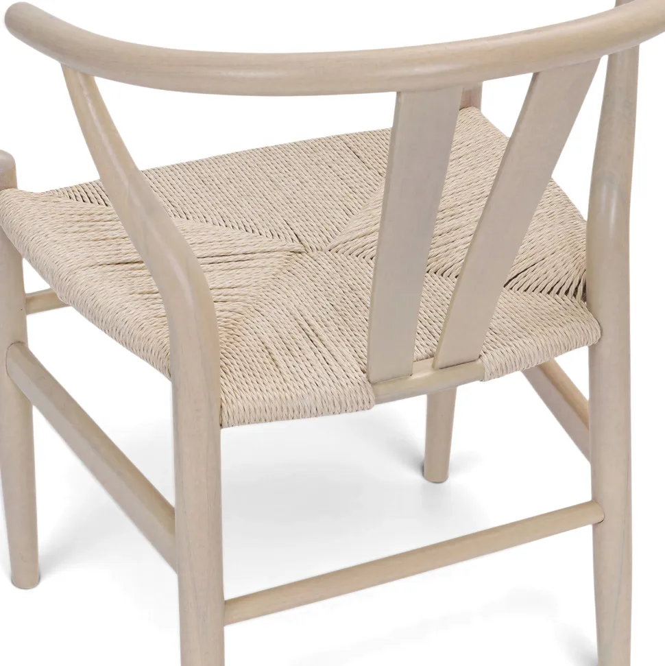 Stol 'Alta' - Beige/Vit pigmenterad