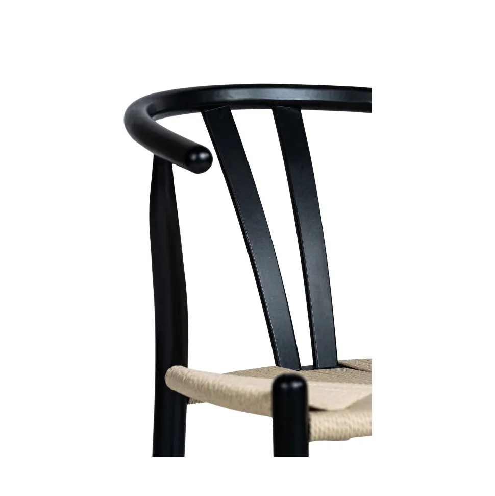 Stol 'Alta' - Svart/Beige