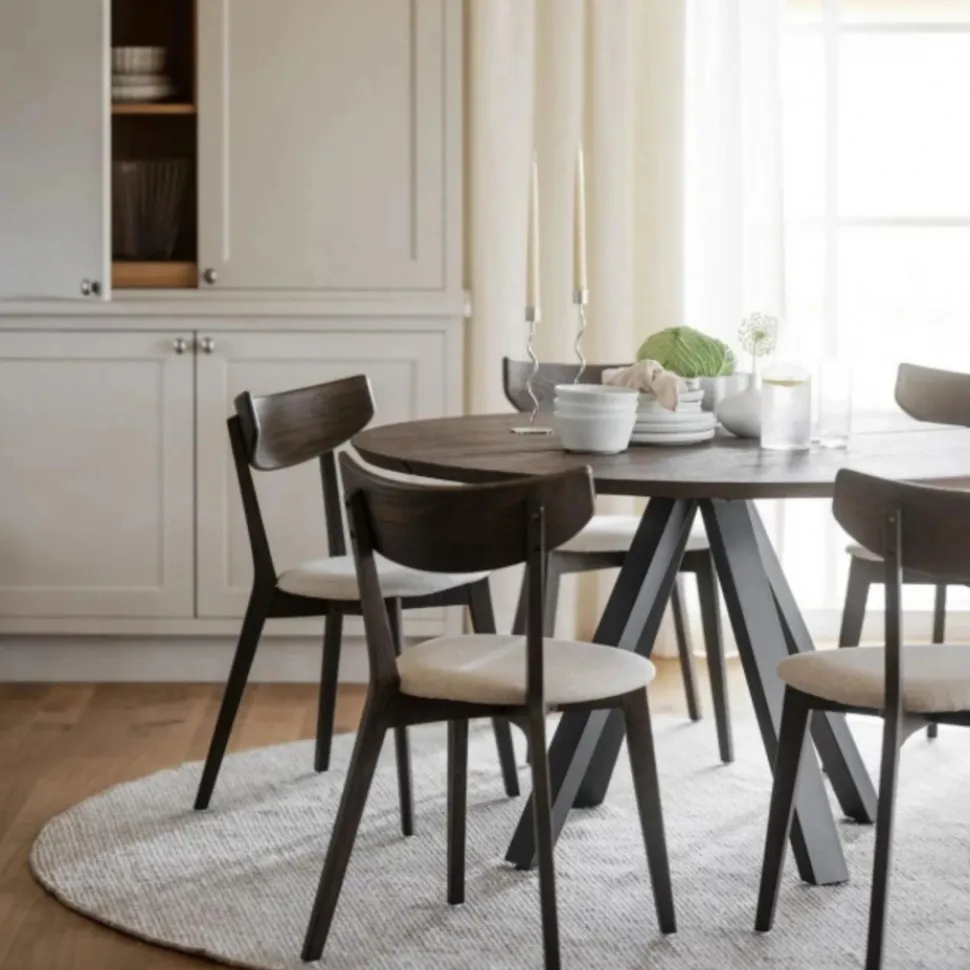 Stol 'Ami' - Brun/ Beige