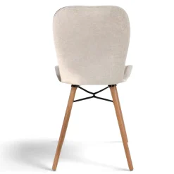 Stol 'Böda' - Beige/Natur