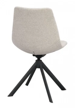 Stol 'Dunmore' - Ljusbeige/Svart