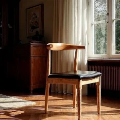 Stol 'Fager' - Natur/Svart