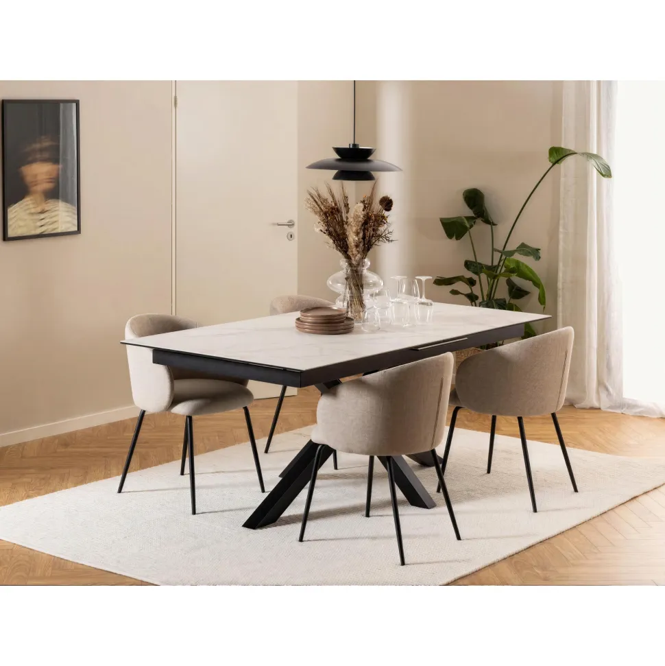 Stol 'Leksand' - Beige