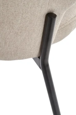 Stol 'Mieres' - Beige/Svart