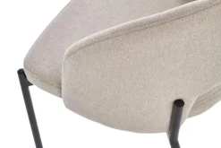 Stol 'Mieres' - Beige/Svart