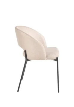 Stol 'Mieres' - Beige/Svart