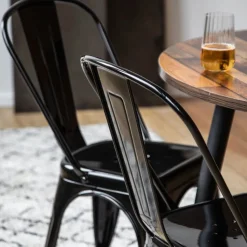 Stol 'Montmartre' - Svart lack