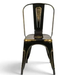Stol 'Montmartre' - Vintage svart/antik