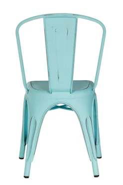 Stol 'Montmartre' - Vintage turkos
