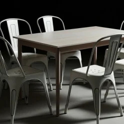 Stol 'Montmartre' - Vintage vit