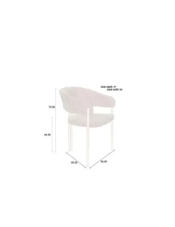 Stol 'Nadia' - Beige