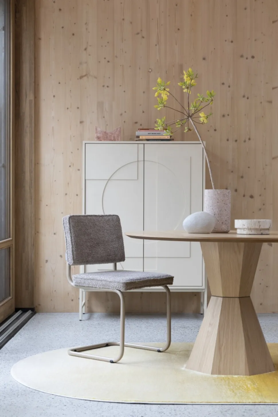 Stol 'Ridge Soft' - Beige