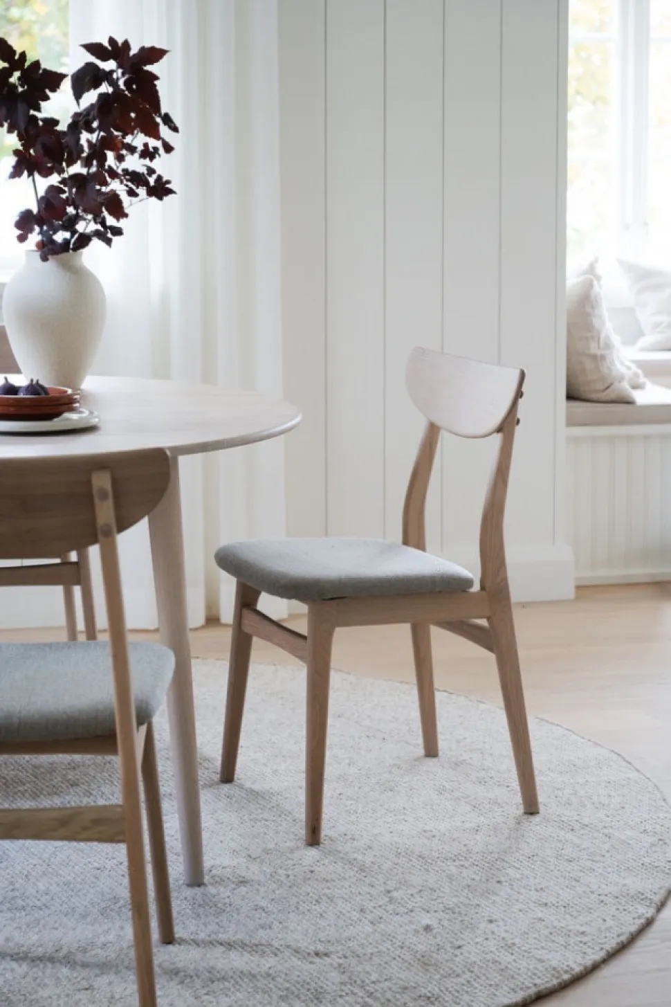 Stol 'Rodham' - Beige/Grå