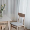 Stol 'Rodham'- Vitpigmenterad/Ljusgrå