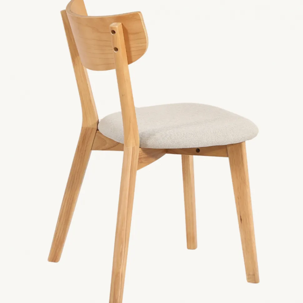 Stol 'Saba' - Ek/Beige