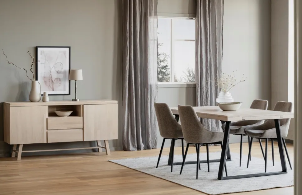 Stol 'Sierra' - Beige/Svart