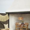 Stol 'Wooden rattan' - Natur