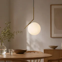 Taklampa 'Bellini' M - Mässing