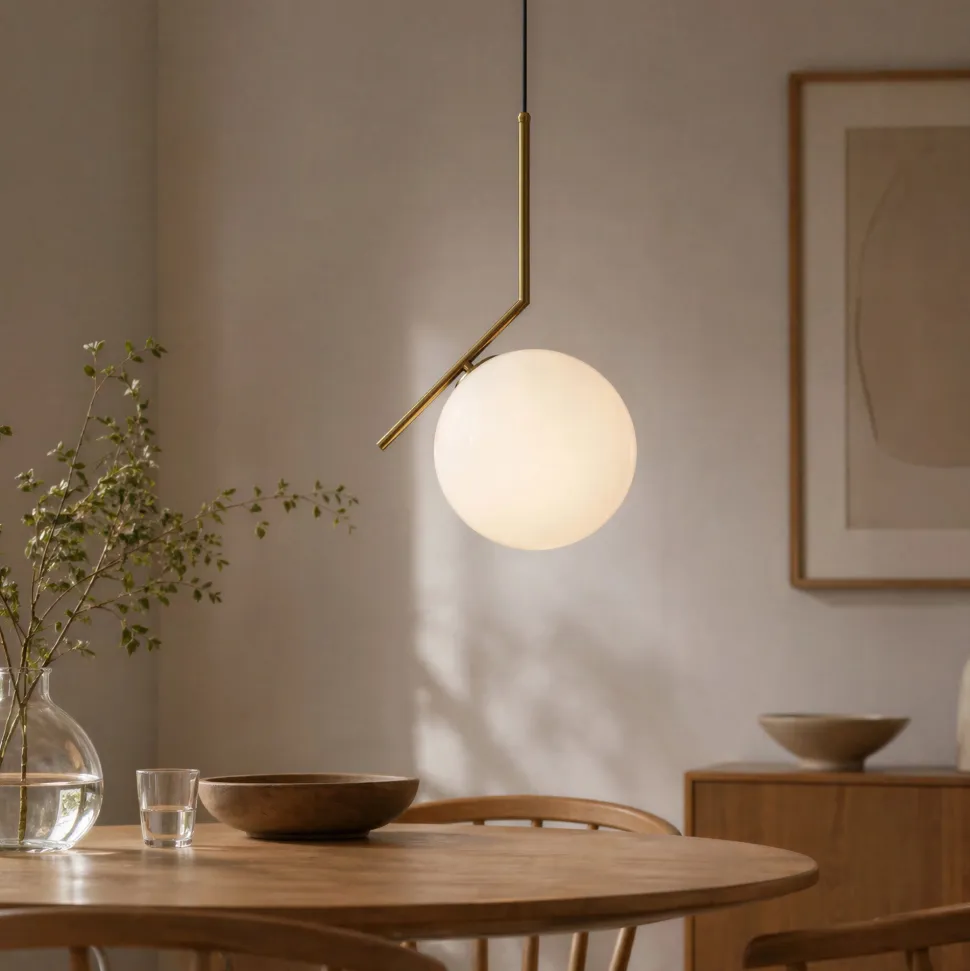 Taklampa 'Bellini' M - Mässing